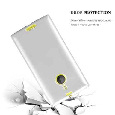 Deksel Nokia Lumia 1520 Case Cover (sølv)