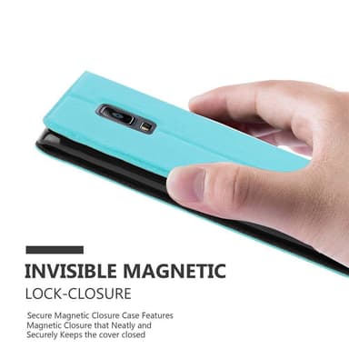 Samsung Galaxy NOTE EDGE lommebokdeksel cover (turkis)