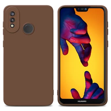 Huawei P20 LITE 2018 / NOVA 3E Deksel case (brun)