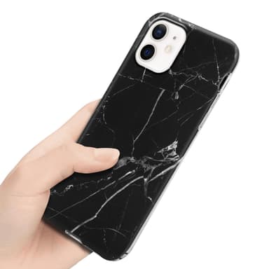 iPhone 12 PRO MAX lommebokdeksel etui (svart)