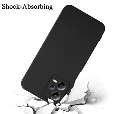 Xiaomi Poco X5 5G silikondeksel case (Svart)