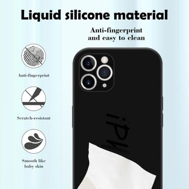 Deksel iPhone 11 PRO MAX case (svart)