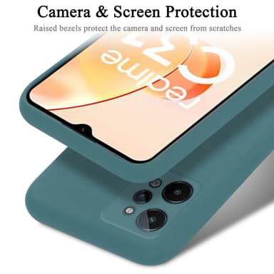 Realme C31 silikondeksel case (grønn)