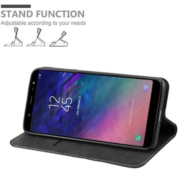 Samsung Galaxy A6 PLUS 2018 Deksel Case Cover (svart)