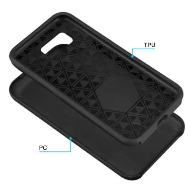 Samsung Galaxy S8 PLUS Deksel Case Cover (svart)