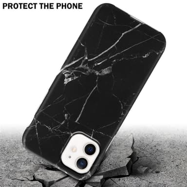 iPhone 12 PRO MAX lommebokdeksel etui (svart)