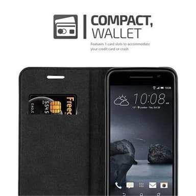 HTC ONE A9 lommebokdeksel case (brun)