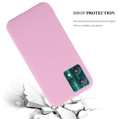 Deksel Realme 9 4G / 9 PRO+ Silikon cover (rosa)