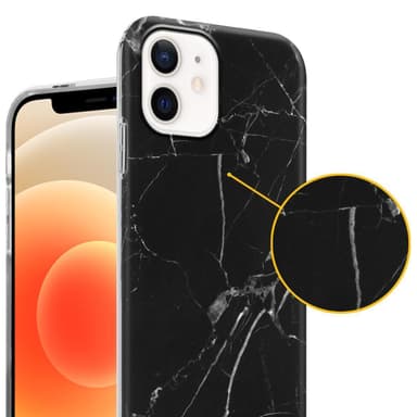 iPhone 12 PRO MAX lommebokdeksel etui (svart)