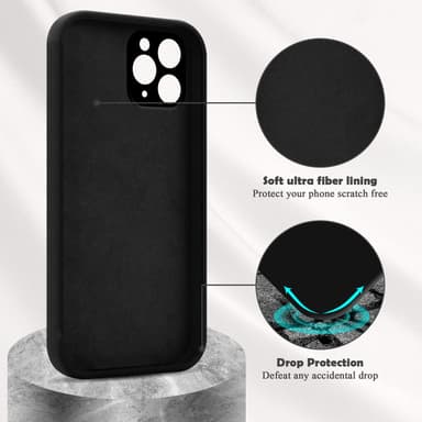 Deksel iPhone 11 PRO MAX case (svart)