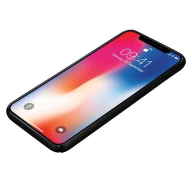 Deksel iPhone X / XS Case Cover (svart)