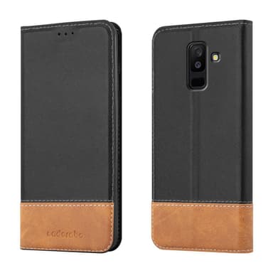 Samsung Galaxy A6 PLUS 2018 Deksel Case Cover (svart)