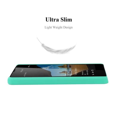 Nokia Lumia 550 Hardt Deksel Cover (grønn)