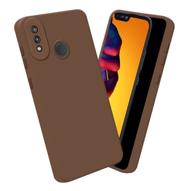 Huawei P20 LITE 2018 / NOVA 3E Deksel case (brun)