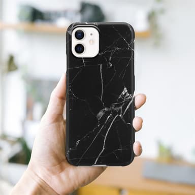 iPhone 12 PRO MAX lommebokdeksel etui (svart)