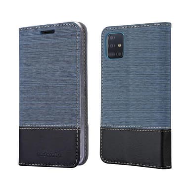 Samsung Galaxy A51 5G lommebokdeksel etui (blå)