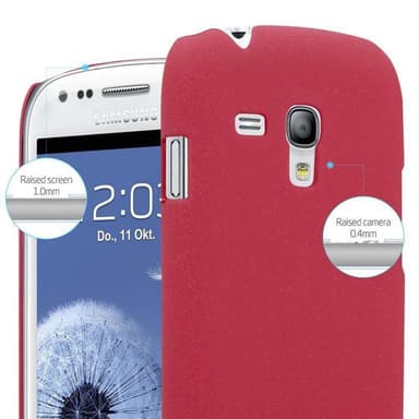 Samsung Galaxy S3 MINI Hardt Deksel Cover (rød)