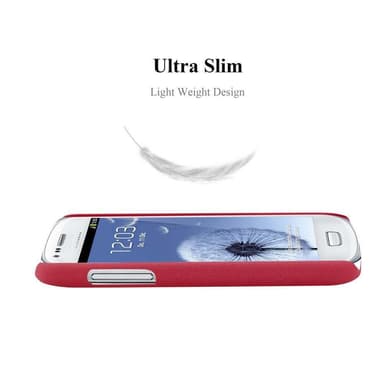 Samsung Galaxy S3 MINI Hardt Deksel Cover (rød)