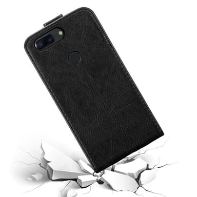 OnePlus 5T deksel flip cover (svart)