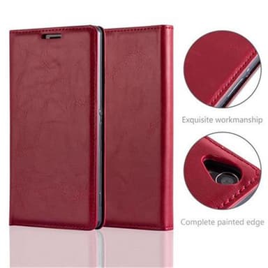 Sony Xperia Z3 lommebokdeksel case (rød)
