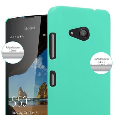Nokia Lumia 550 Hardt Deksel Cover (grønn)