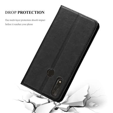 ZTE Blade V10 lommebokdeksel case (svart)