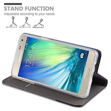 Samsung Galaxy A5 2015 lommebokdeksel etui (grå)
