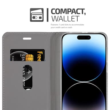 iPhone 14 PRO MAX lommebokdeksel etui (blå)
