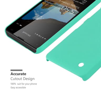 Nokia Lumia 550 Hardt Deksel Cover (grønn)