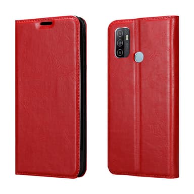 Oppo A53 lommebokdeksel case (rød)