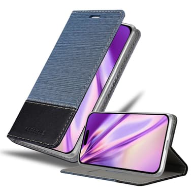 iPhone 14 PRO MAX lommebokdeksel etui (blå)
