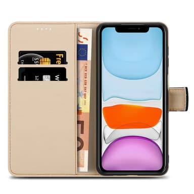 iPhone 11 lommebokdeksel etui (svart)