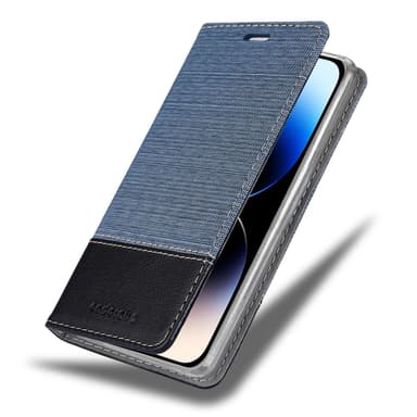 iPhone 14 PRO MAX lommebokdeksel etui (blå)