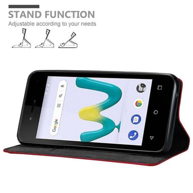 WIKO SUNNY 3 MINI lommebokdeksel case (rød)
