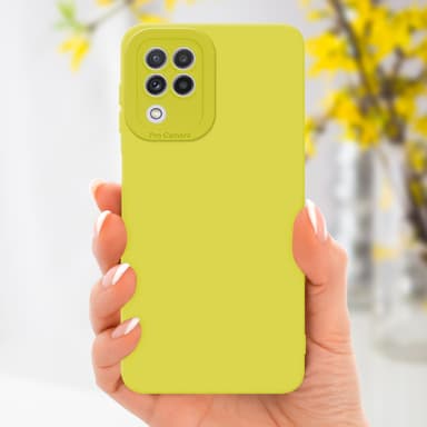 Samsung Galaxy A22 4G Deksel case (gul)