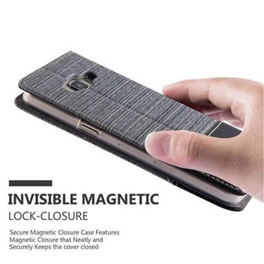 Samsung Galaxy A5 2015 lommebokdeksel etui (grå)