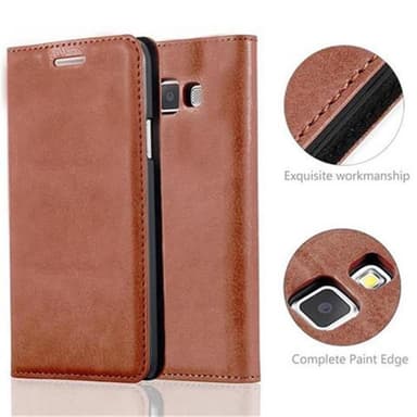 Samsung Galaxy A3 2015 lommebokdeksel case (brun)