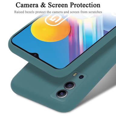 Vivo Y52 5G / Y72 5G silikondeksel case (grønn)