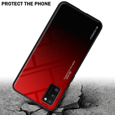 Deksel Samsung Galaxy A41 Case Cover (svart)