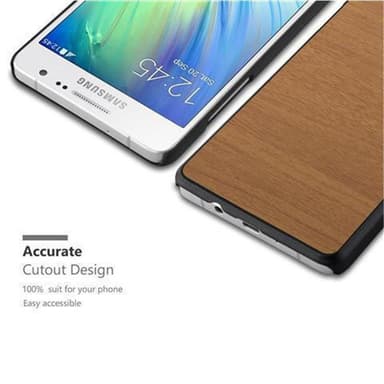 Samsung Galaxy A5 2015 Hardt Deksel Case (brun)