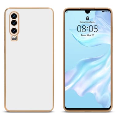 Huawei P30 silikondeksel case (hvit)