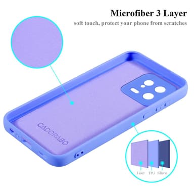 Xiaomi 13 5G silikondeksel case (Lilla)