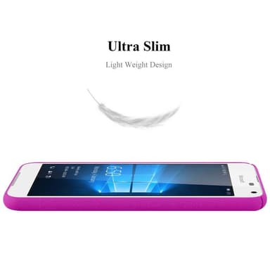 Nokia Lumia 650 Hardt Deksel Cover (rosa)