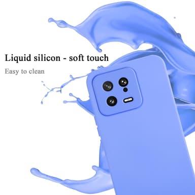 Xiaomi 13 5G silikondeksel case (Lilla)