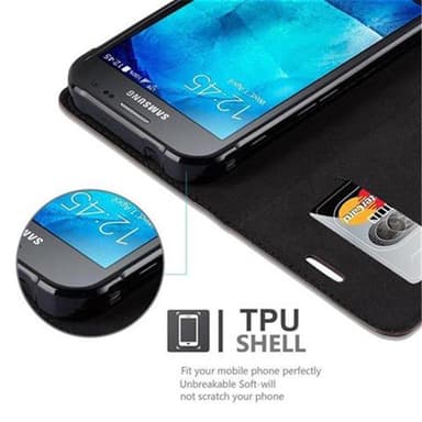 Samsung Galaxy XCover 3 lommebokdeksel case (brun)