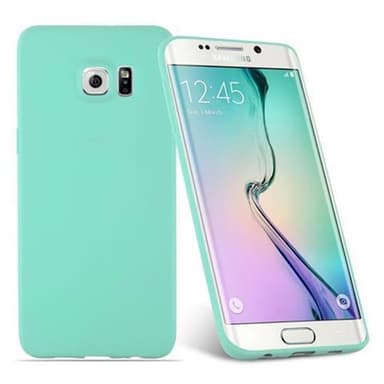 Deksel Samsung Galaxy S6 EDGE Silikon cover (blå)