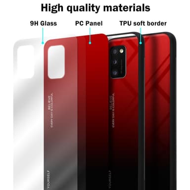 Deksel Samsung Galaxy A41 Case Cover (svart)