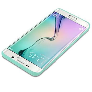 Deksel Samsung Galaxy S6 EDGE Silikon cover (blå)