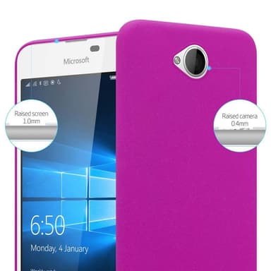 Nokia Lumia 650 Hardt Deksel Cover (rosa)