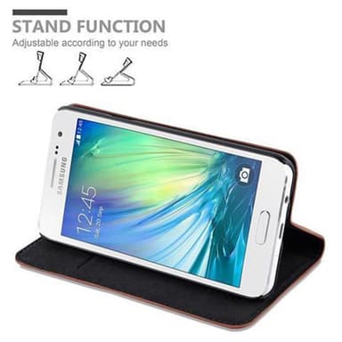Samsung Galaxy A3 2015 lommebokdeksel case (brun)